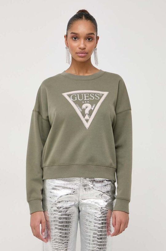 

Толстовка Guess, зеленый