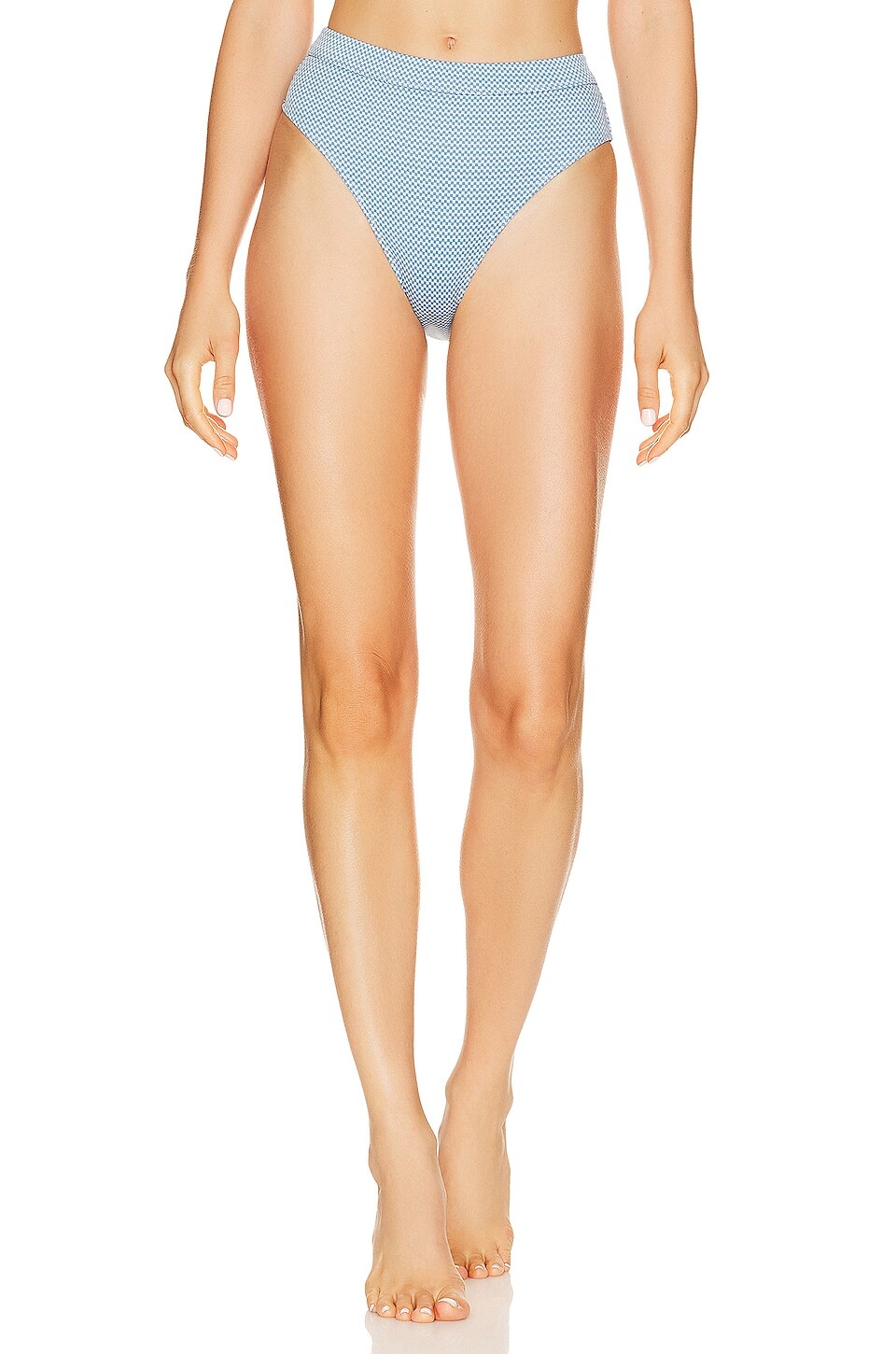 

Плавки Tularosa Kacy High Waist, цвет Blue & White