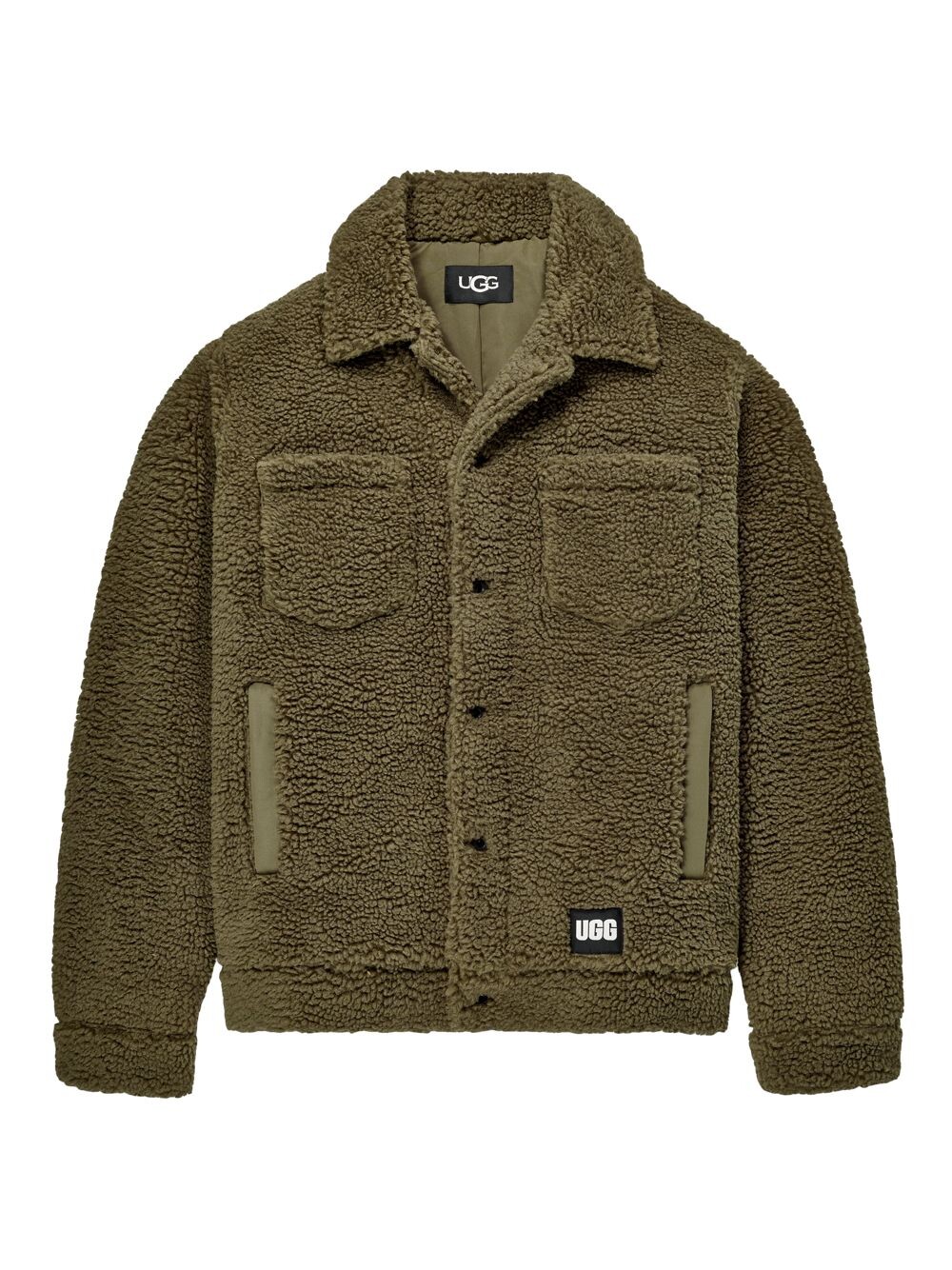 

Куртка Janson Sherpa Trucker UGG, оливковый, Зеленый