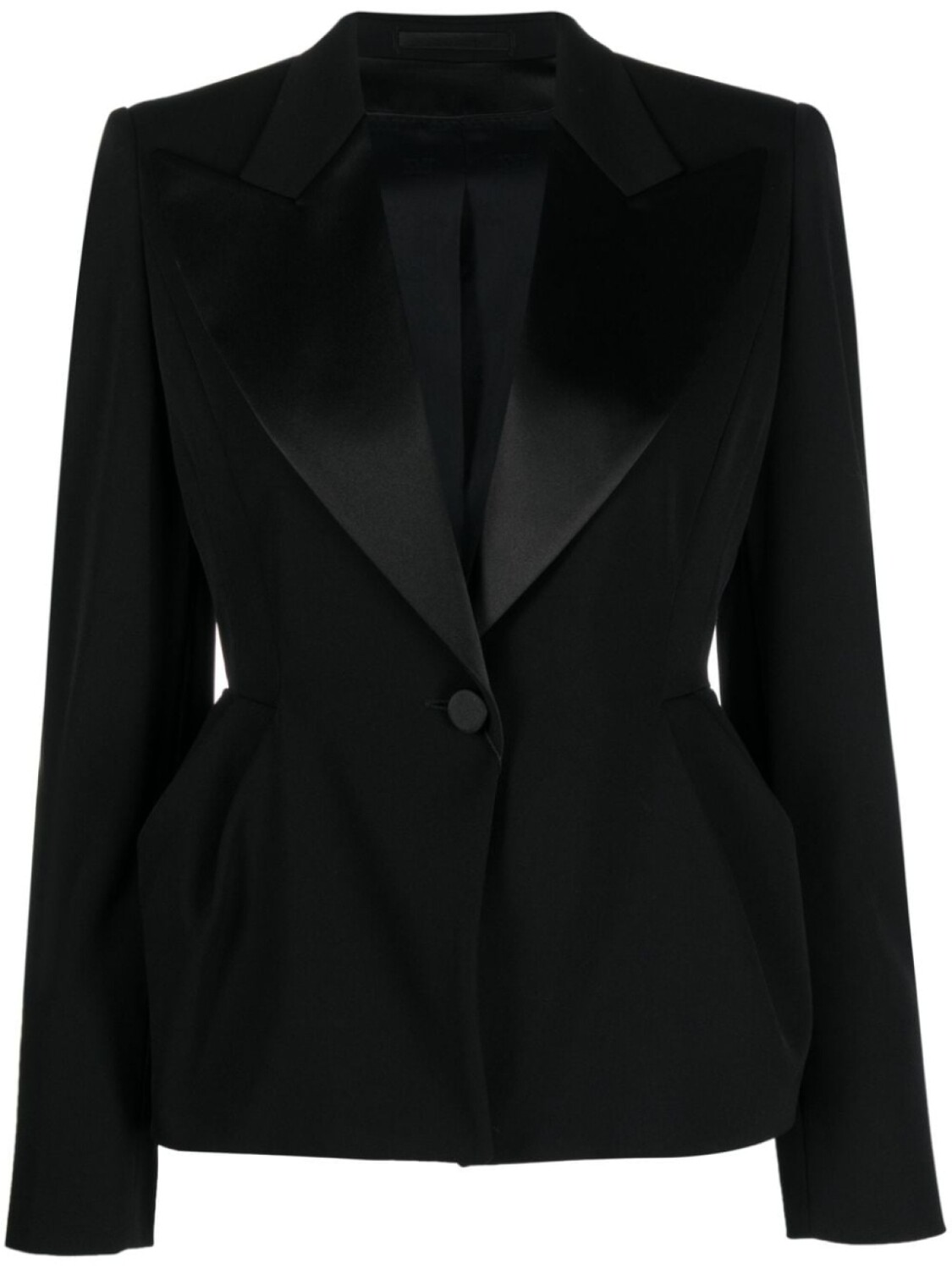 

Max Mara блейзер Proteo с баской, черный