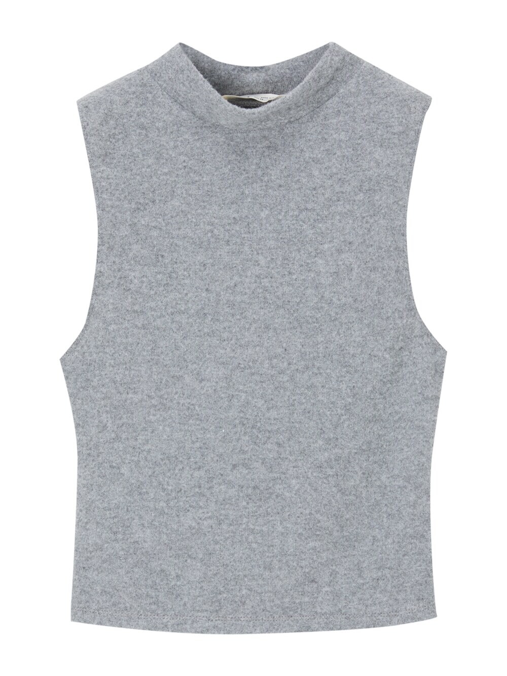 

Вязаный топ Pull&Bear, пестрый серый