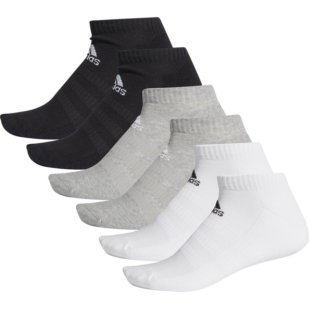 

Носки adidas Cushion Low 6 шт, разноцветный