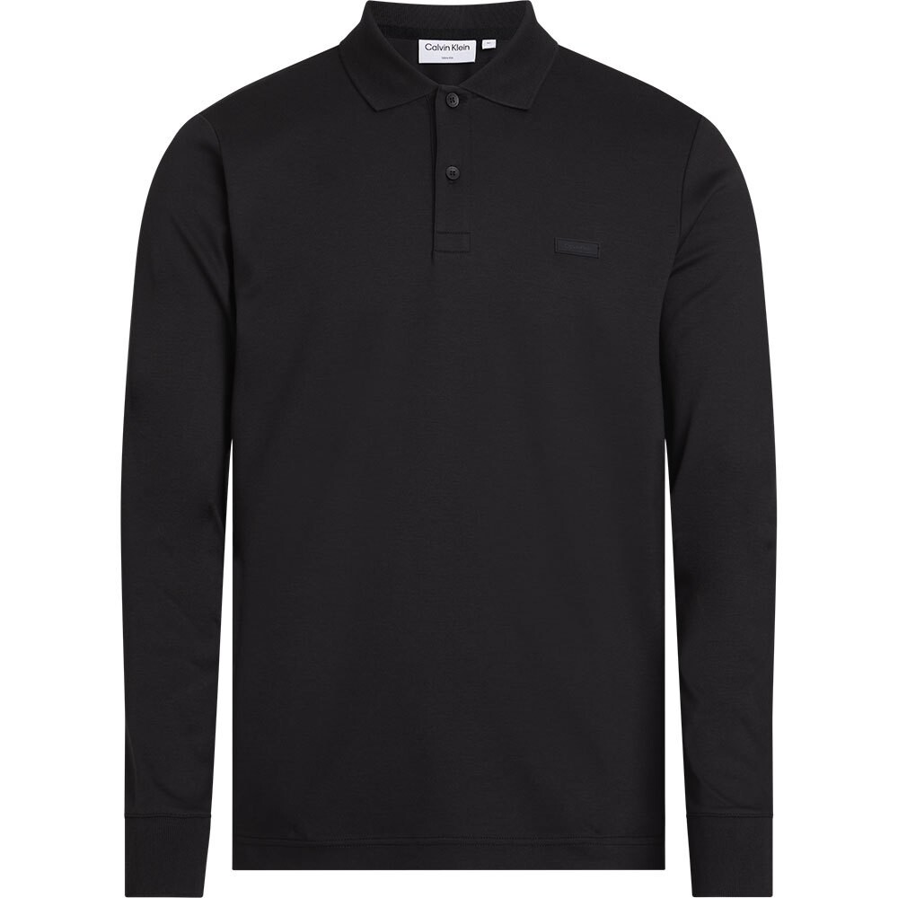 

Поло Calvin Klein Smooth Slim, черный