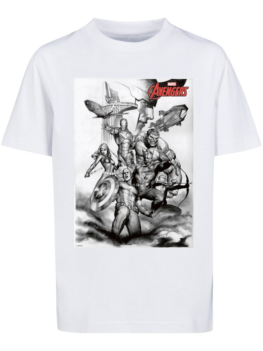 

Футболка F4Nt4Stic MARVEL AVENGERS ASSEMBLE TEAM, белый