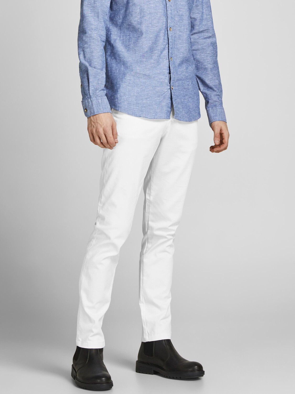 

Брюки чинос Jack & Jones Hose Stretch Pants Slim Fit JPSTMARCO JJBOWIE, белый