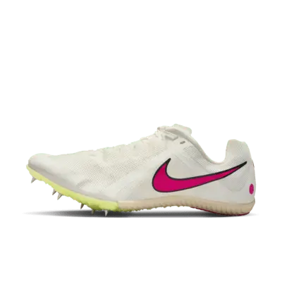 

Шипованные кроссовки Nike Rival Multi Track & Field Multi-Event Spikes, цвет Sail/Light Lemon Twist/Guava Ice/Fierce Pink