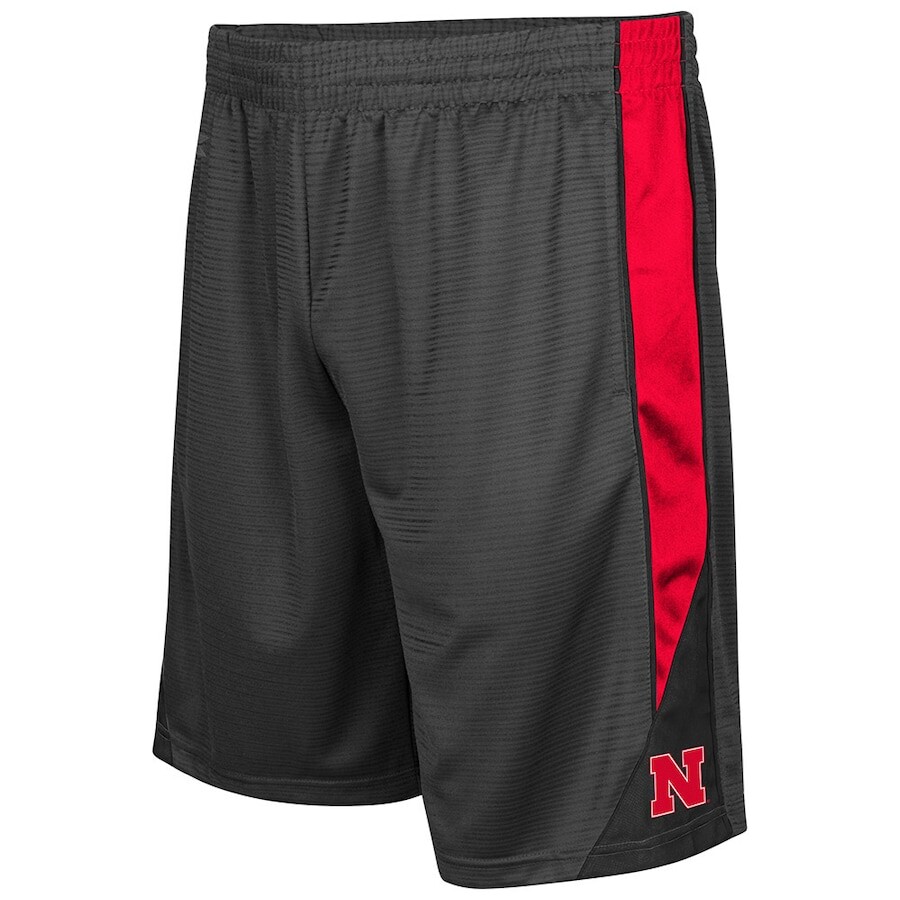 

Шорты Colosseum Nebraska Huskers, угольный