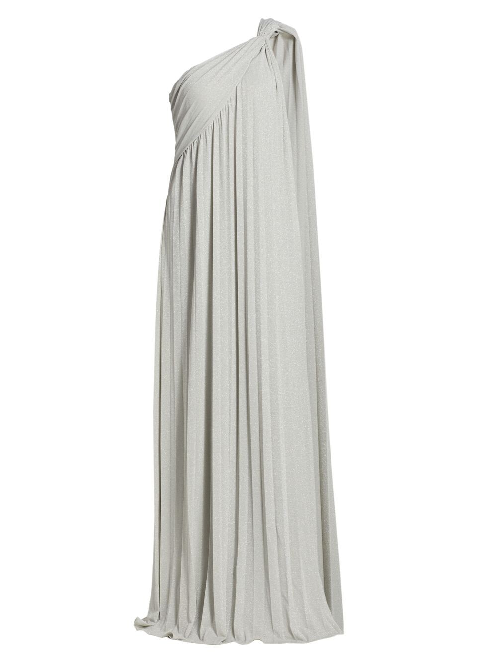 

Платье Priya с драпировкой на одно плечо Halston, серебряный, Серый