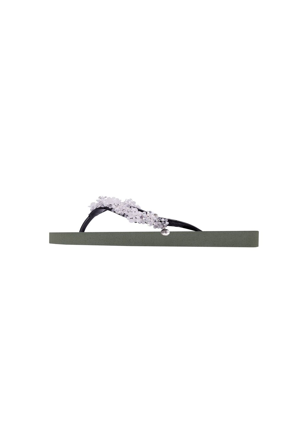 

Вьетнамки Precious Bloom White uzurii, цвет Armeegrün