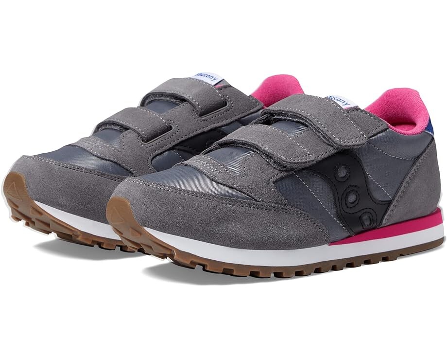 

Кроссовки Saucony Originals Jazz Double Hook & Loop, цвет Grey/Black/Purple