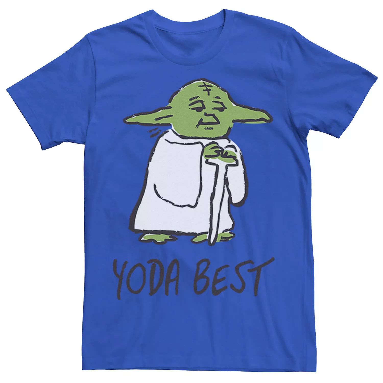 Мужская футболка Yoda Best Portrait Sketch Star Wars