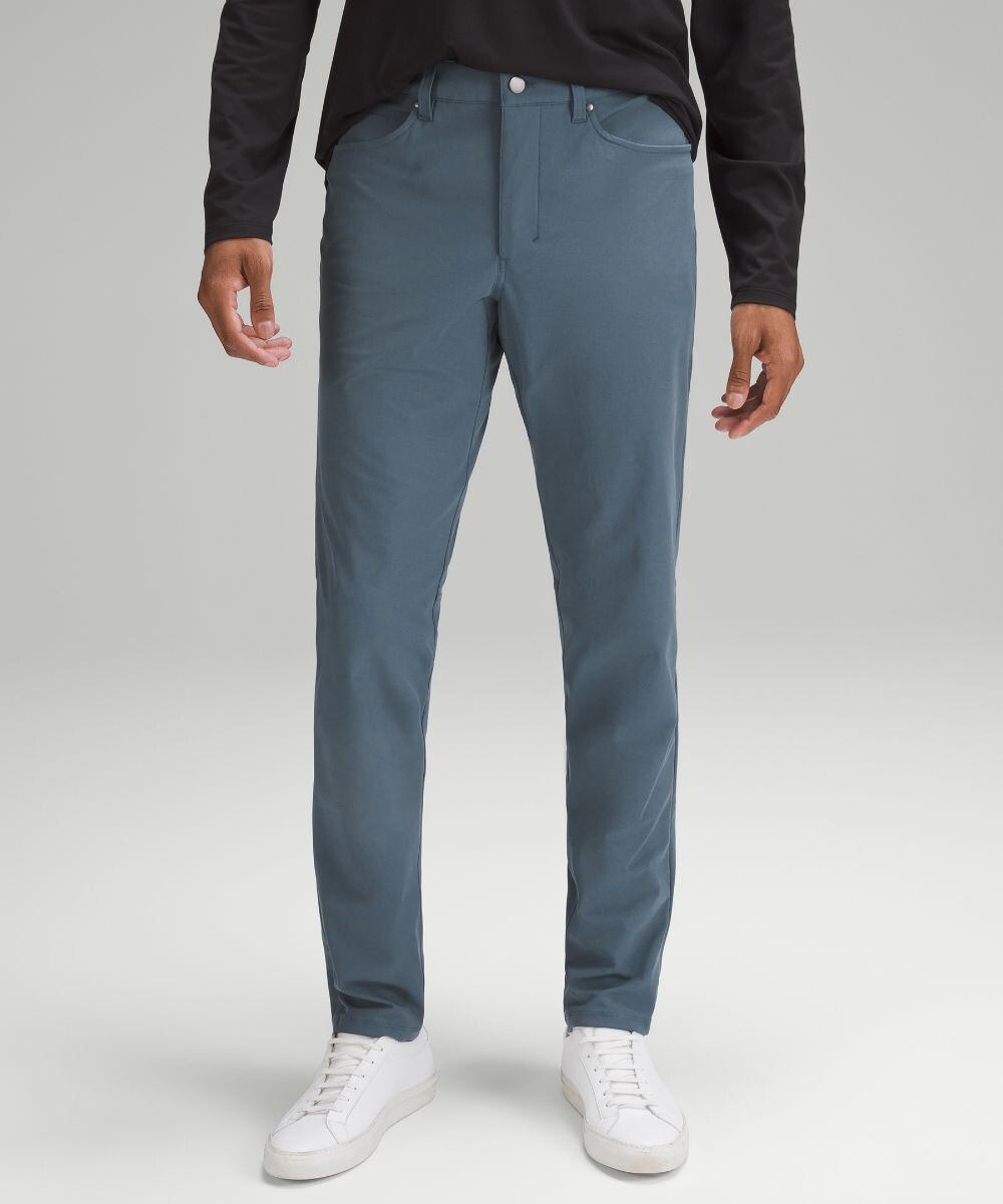 

Брюки ABC Slim Fit с 5 карманами Lululemon, синий