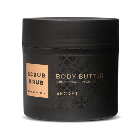 

Скраб и масло для тела Secret с маслом монои, маслом какао и кокосовым маслом, 200 мл, Scrub Rub