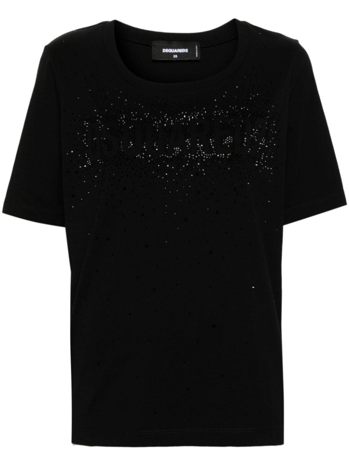 

Dsquared2 футболка с логотипом, черный