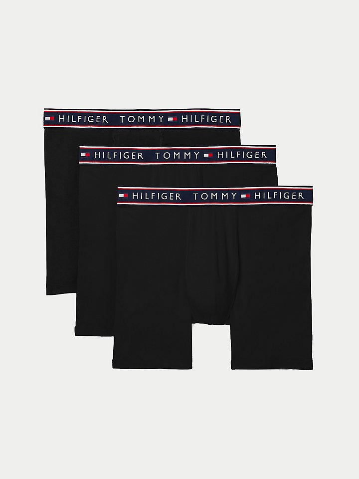 

Трусы-боксеры из эластичного хлопка, 3 шт. Tommy Hilfiger