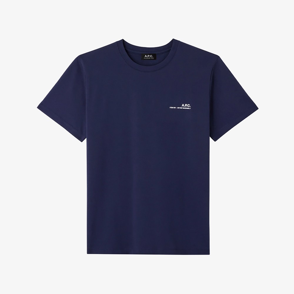 Футболка Item T-Shirt 'Navy' A.P.C., синий
