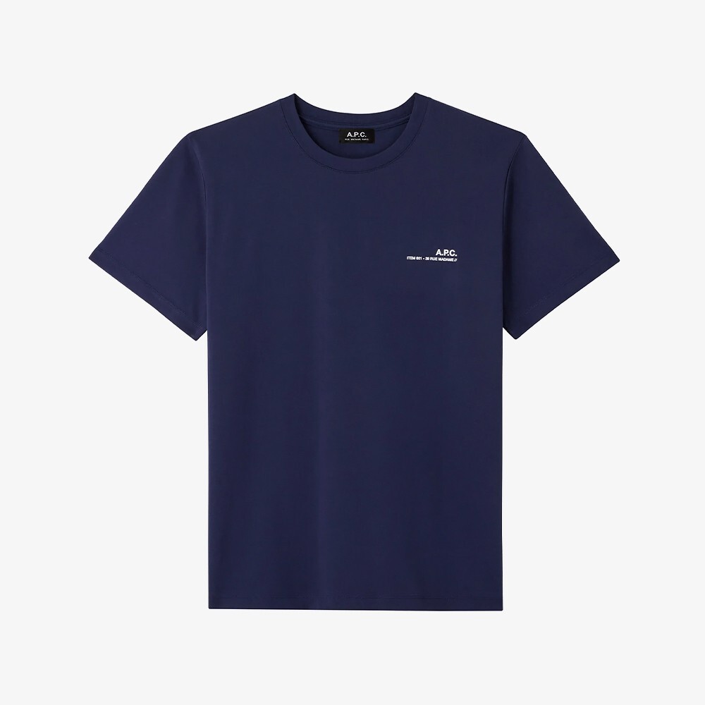 

Футболка Item T-Shirt 'Navy' A.P.C., синий