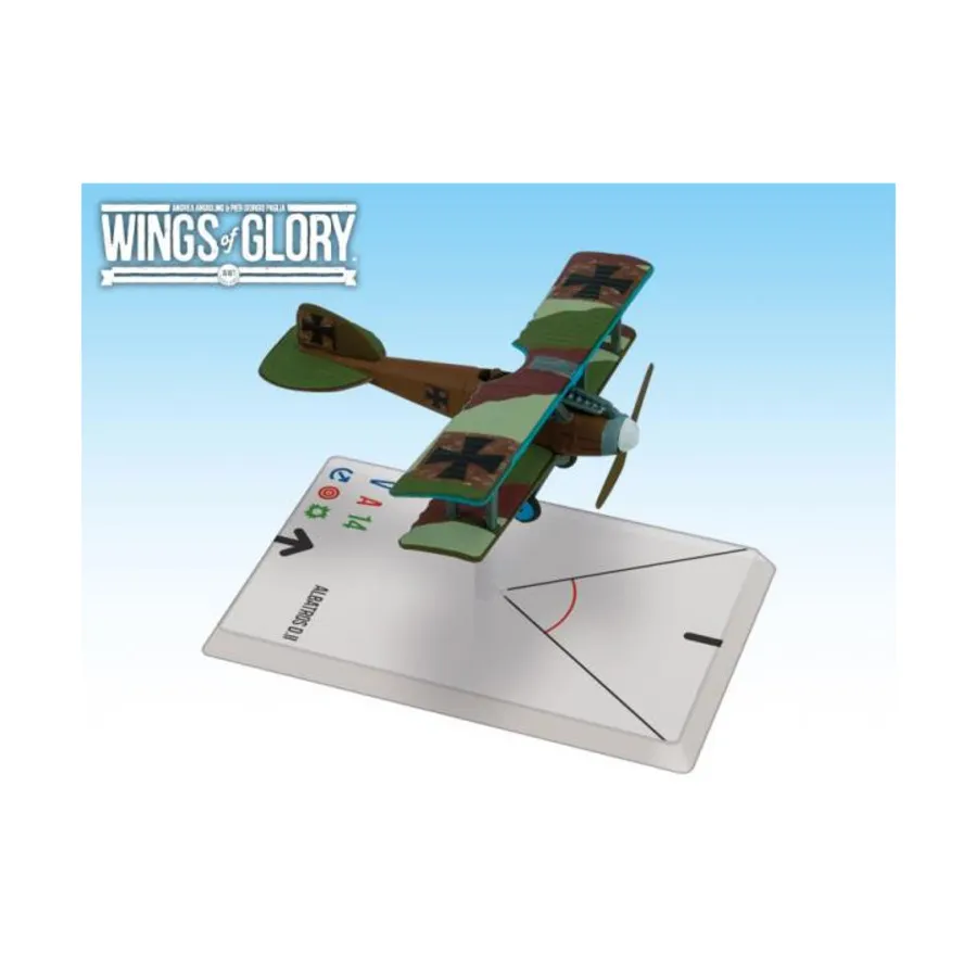 

Альбатрос D.II - Фон Рихтгофен, Wings of Glory - WWI Miniatures - Airplane Packs - Series IV (1:144)