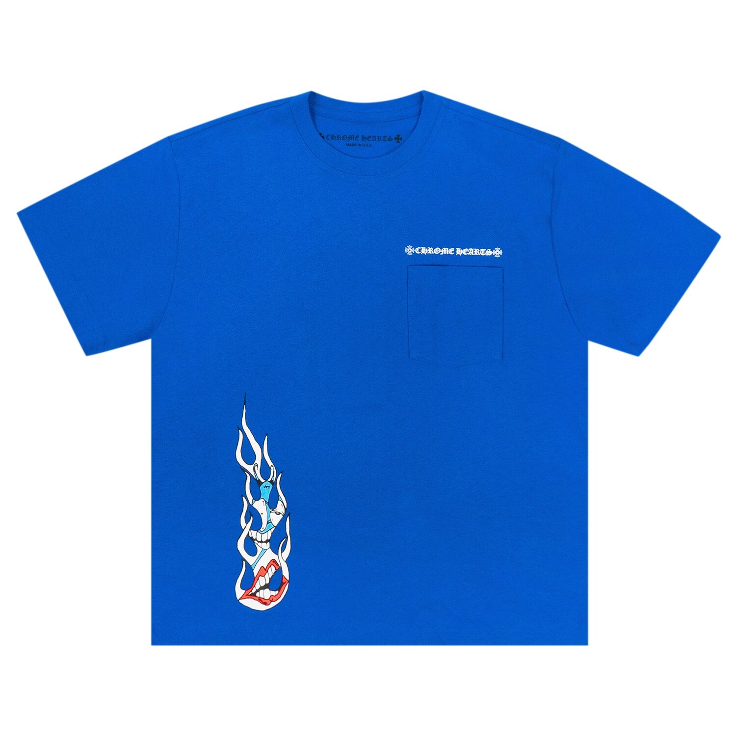 

Футболка Chrome Hearts x Matty Boy Space, синяя