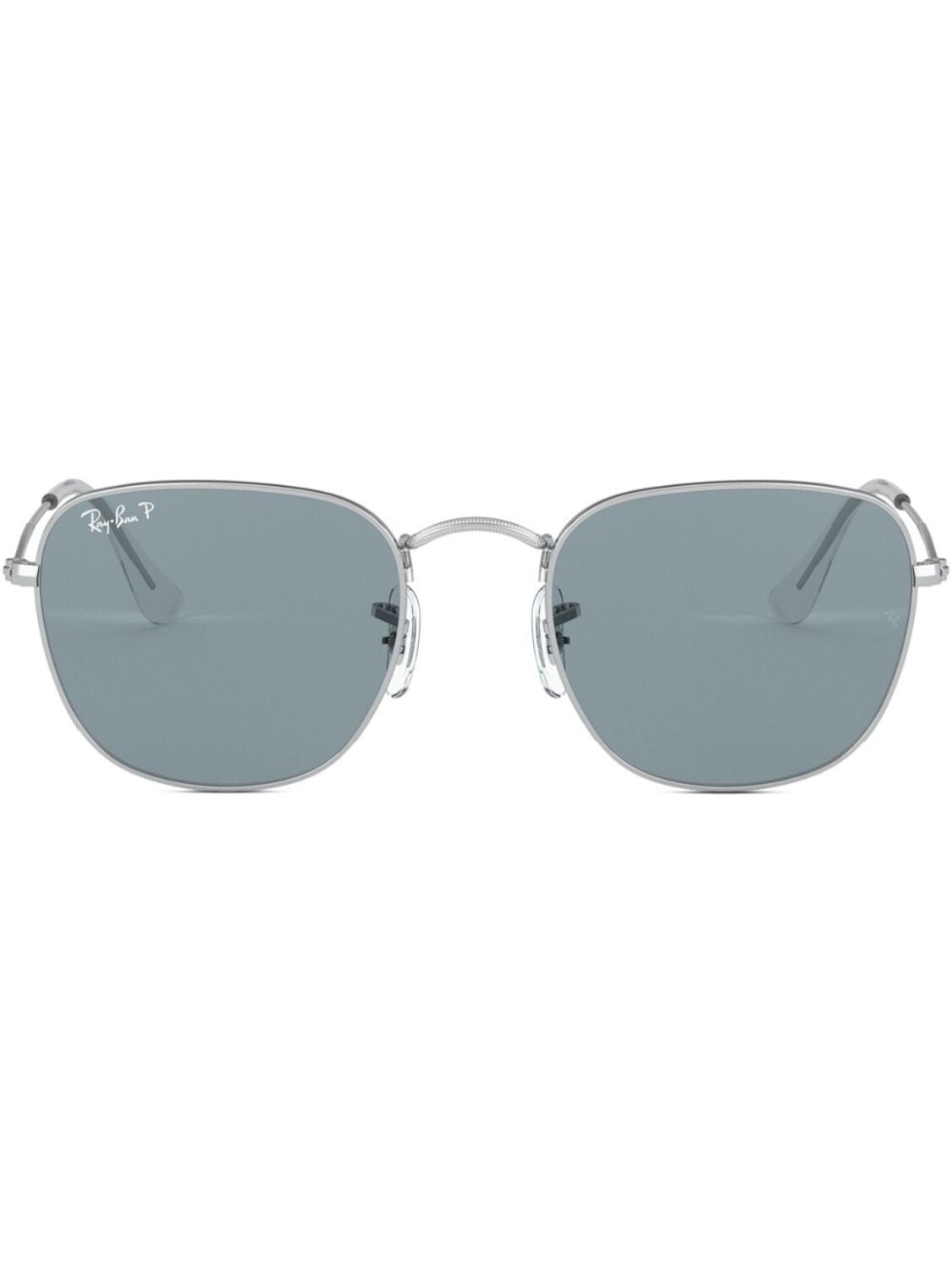 

Ray-Ban солнцезащитные очки Frank в квадратной оправе, серебристый