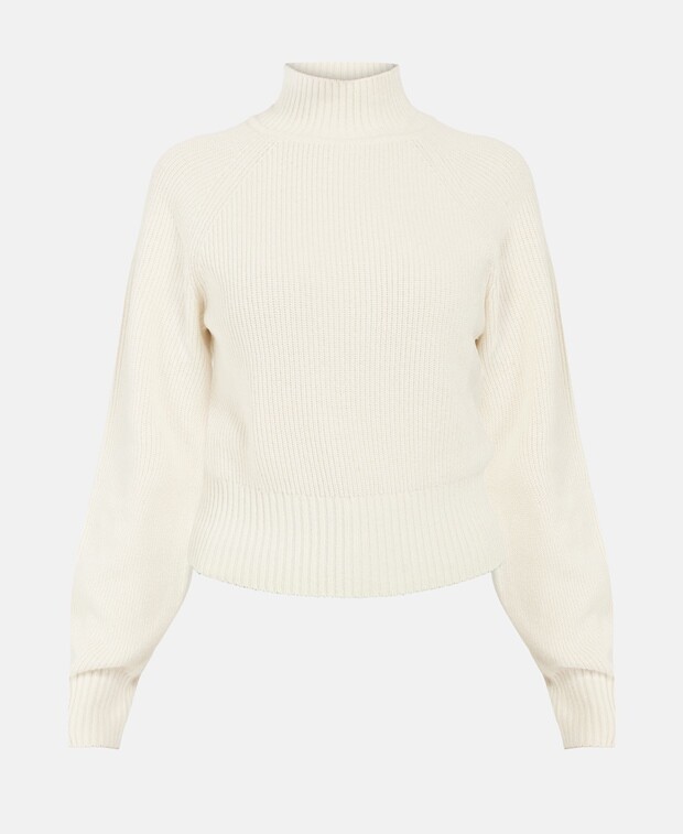 

Пуловер с высоким воротником Hugo, цвет Wool White