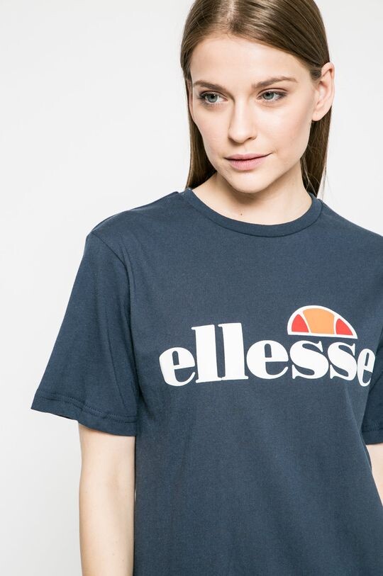 

Хлопковая футболка Ellesse, темно-синий