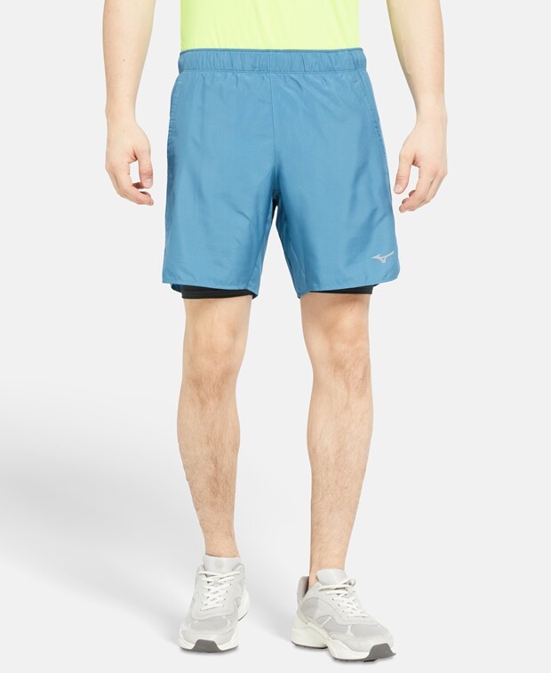 

Шорты для бега Mizuno, цвет Slate Blue