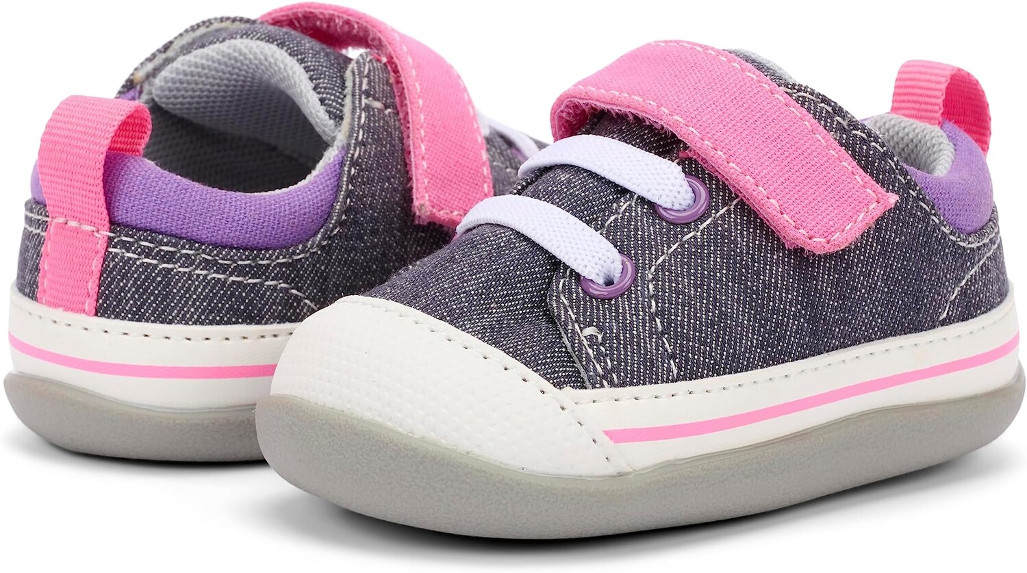 

Кроссовки Stevie II See Kai Run, цвет Gray/Pink