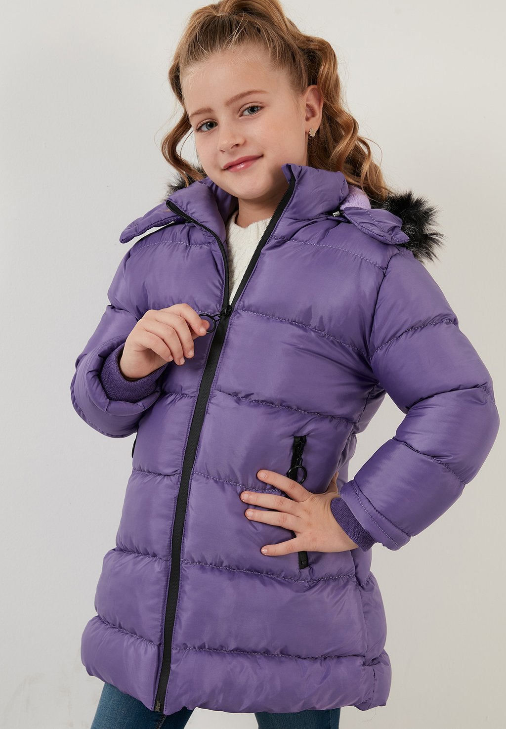 Зимнее пальто Regular Fit LELA, цвет lilac зимнее пальто regular fit lela цвет stone
