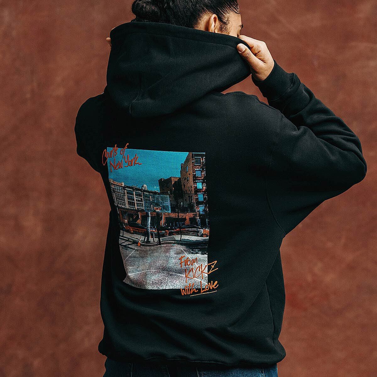 

Толстовка Courts of NY City Hoody Kickz, цвет Schwarz