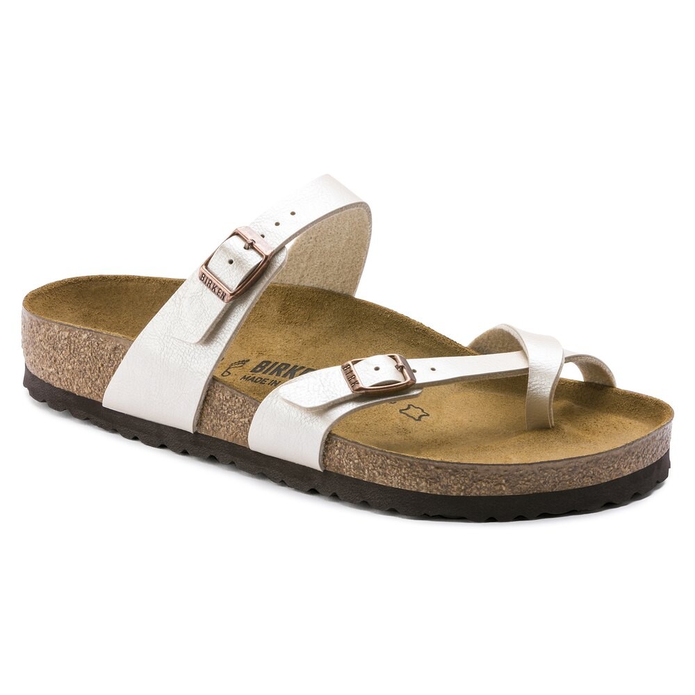 

Сандалии Birkenstock Mayari Birko-Flor Large, бежевый