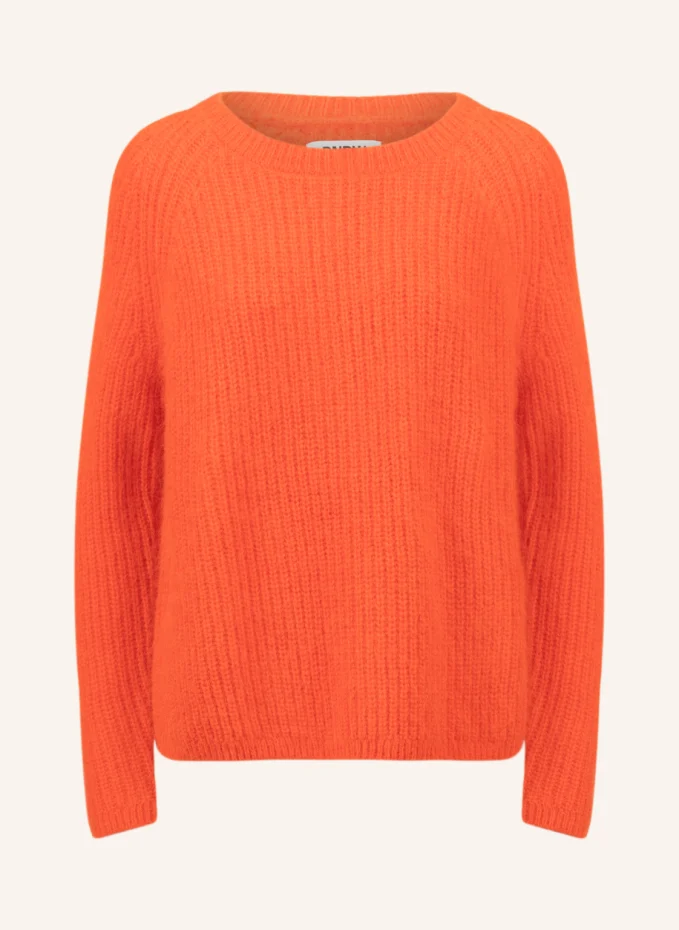 Вязаный свитер реглан Rainbow Cashmere, оранжевый