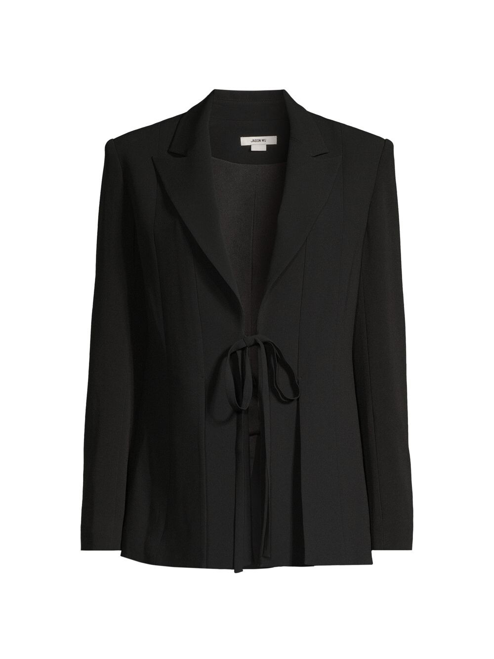 

Блейзер с завязками спереди Jason Wu, черный