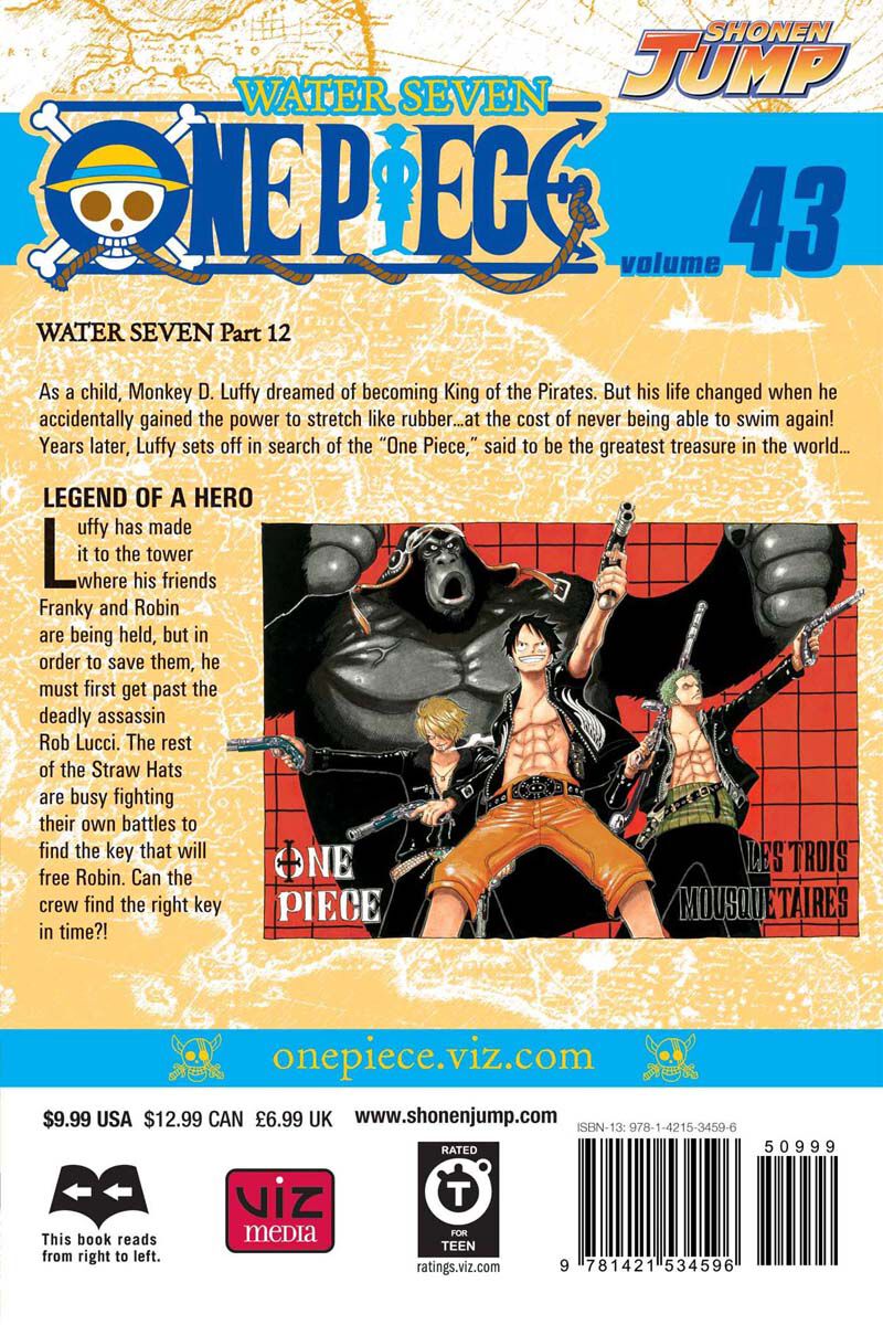 

Манга One Piece Manga Volume 43