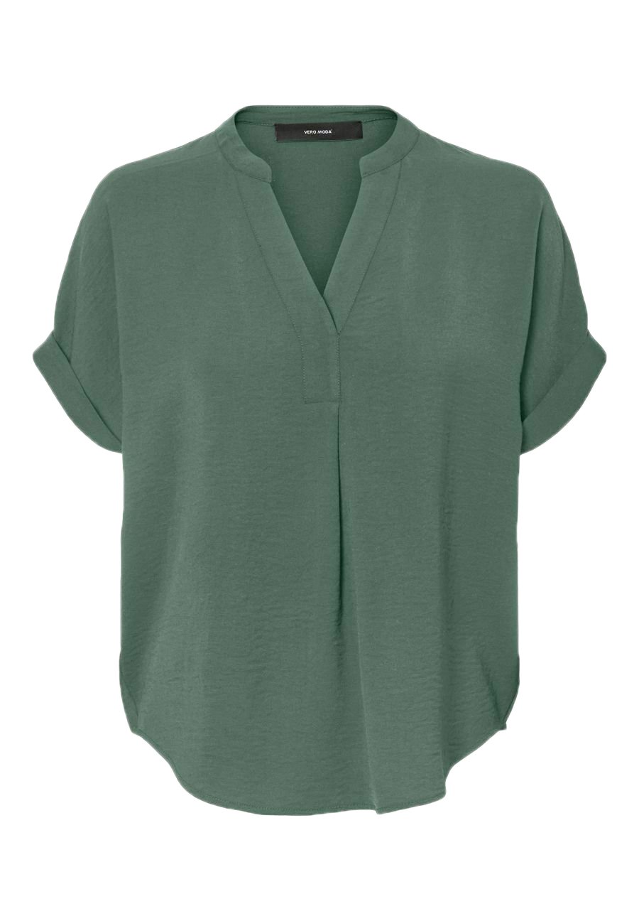 Блузка Vero Moda Curve, крапчатый светло-зеленый кроссовки prima moda trappola green