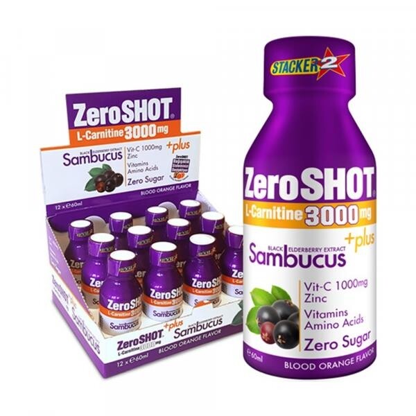 

L-карнитина + Бузина плюс ZeroSHOT 3000 мг