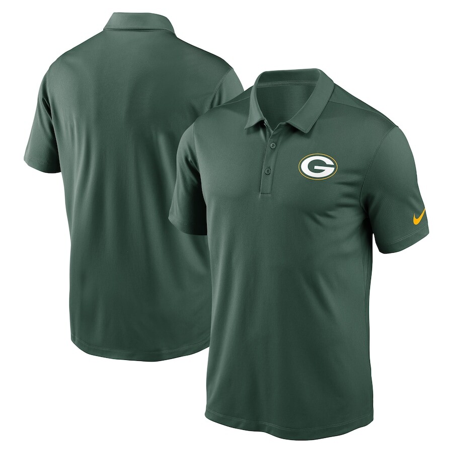 

Поло с коротким рукавом Nike Green Bay Packers, зеленый