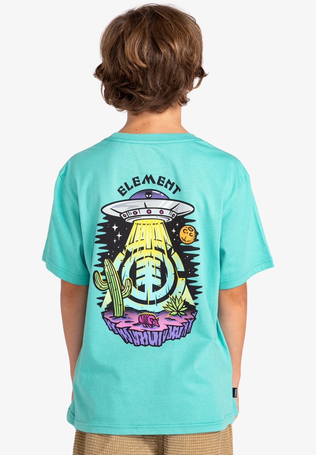 

Футболка с принтом BEAM UP TEES GKK0 Element, цвет lagoon