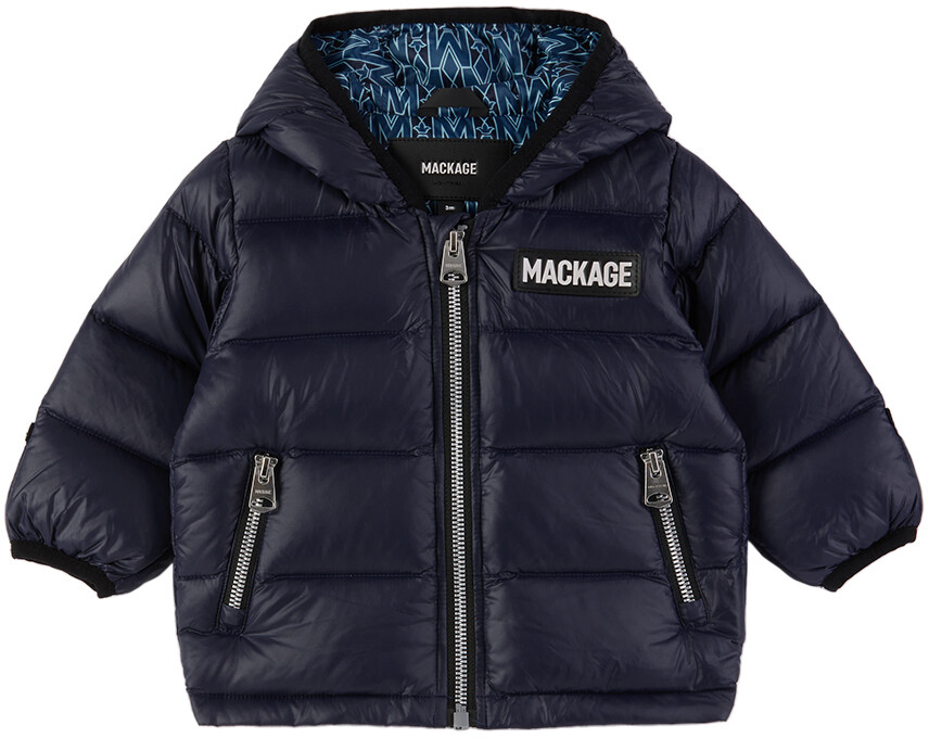 

Пуховик BabyNoko Темно-синий Mackage