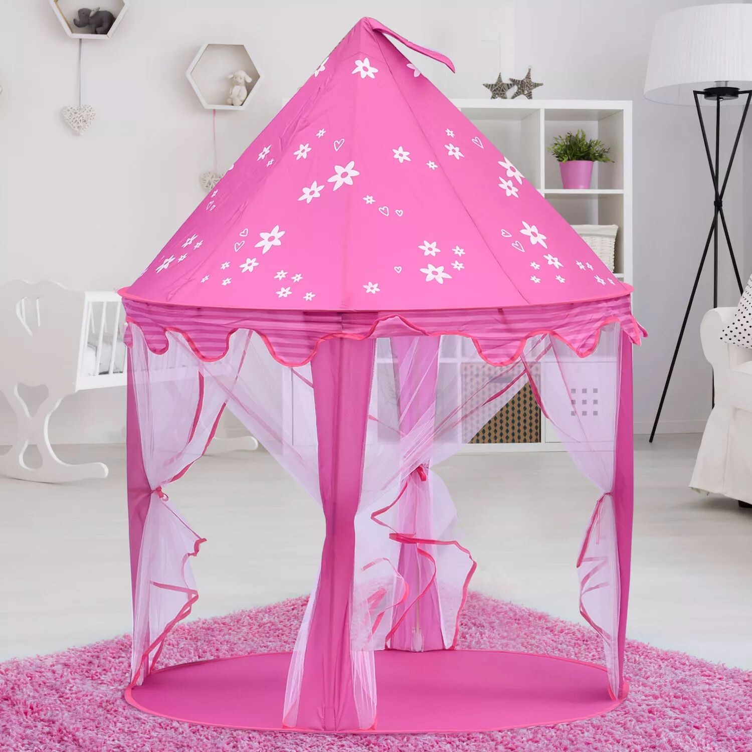 

Палатка принцессы с огнями Popfun