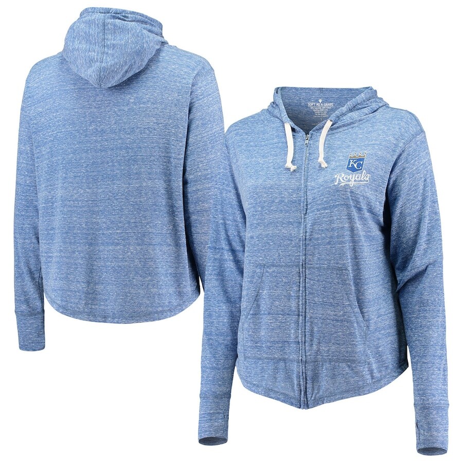 

Толстовка Soft as a Grape Kansas City Royals, роял
