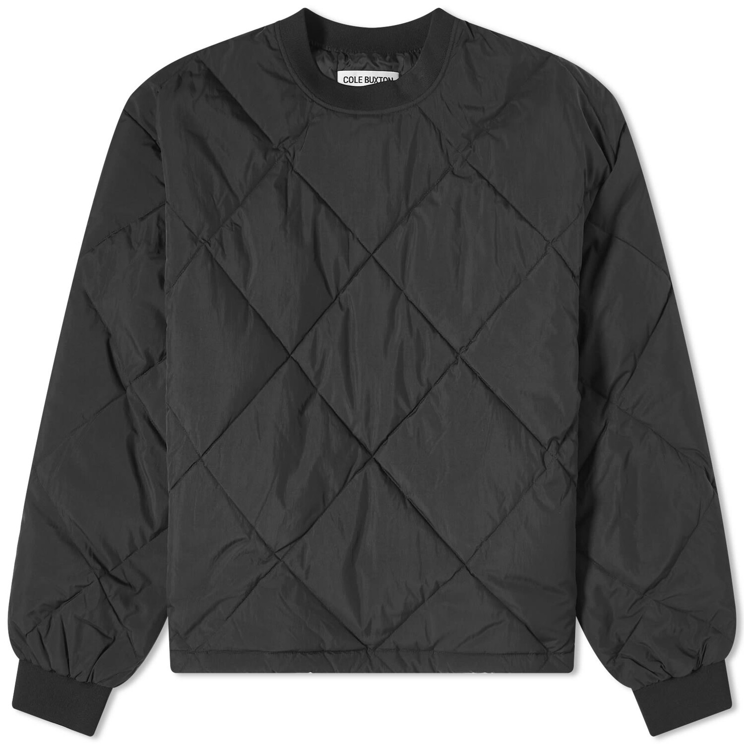 

Куртка Cole Buxton Quilted Crew Popover, черный