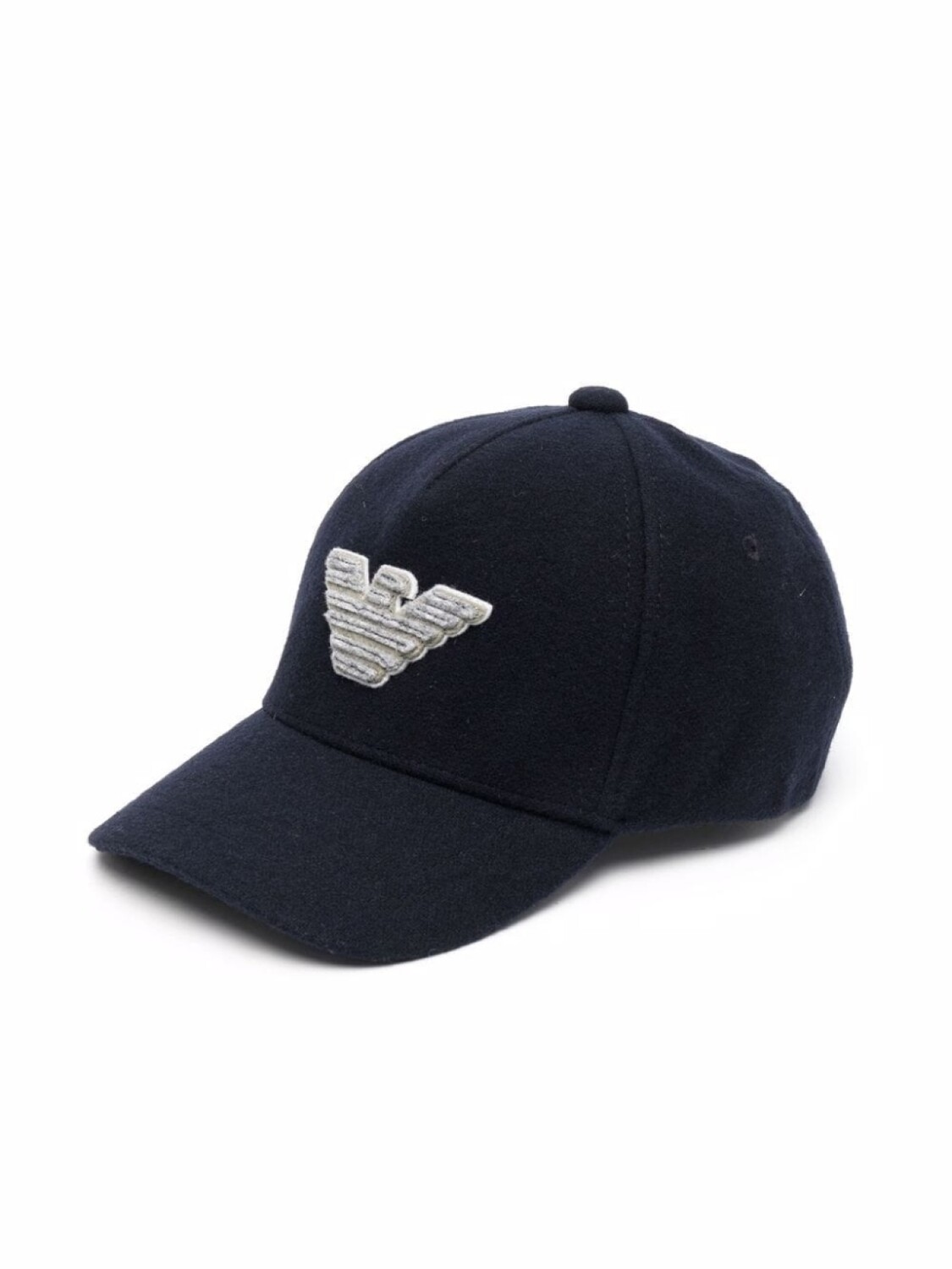 

Бейсболка с нашивкой-логотипом Emporio Armani Kids, синий