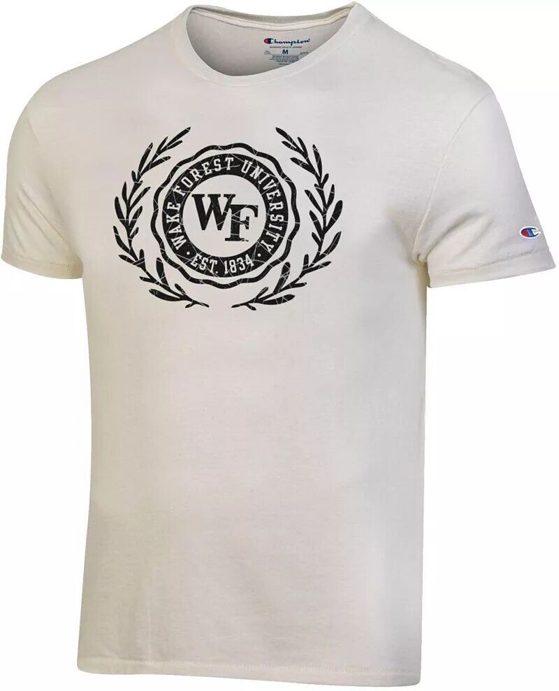 

Мужская футболка Champion Wake Forest Demon Deacons белая Power G