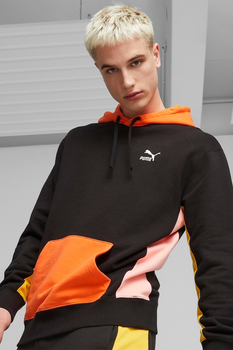 

Толстовка Classics Block из хлопка Puma, черный