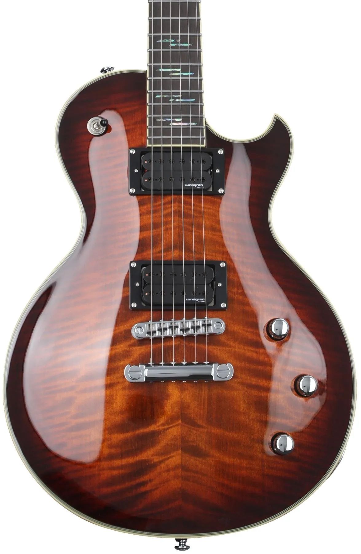 

Электрогитара Schecter Solo-II Supreme — Cat's Eye Black Burst