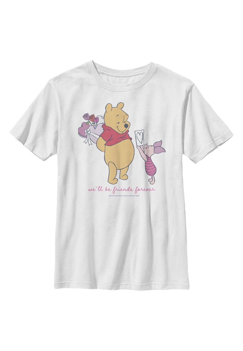 

Футболка с принтом Disney Winnie The Pooh Friends Forever Disney, белый