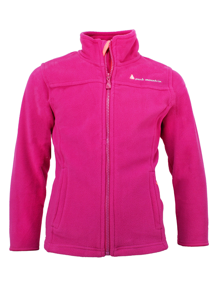 Флисовая куртка Peak Mountain, розовый флисовая куртка peak mountain conac цвет blau