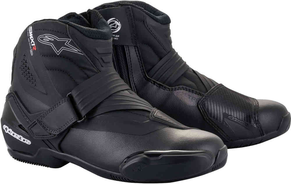Мотоциклетная обувь SM-1 R V2 Alpinestars, черный