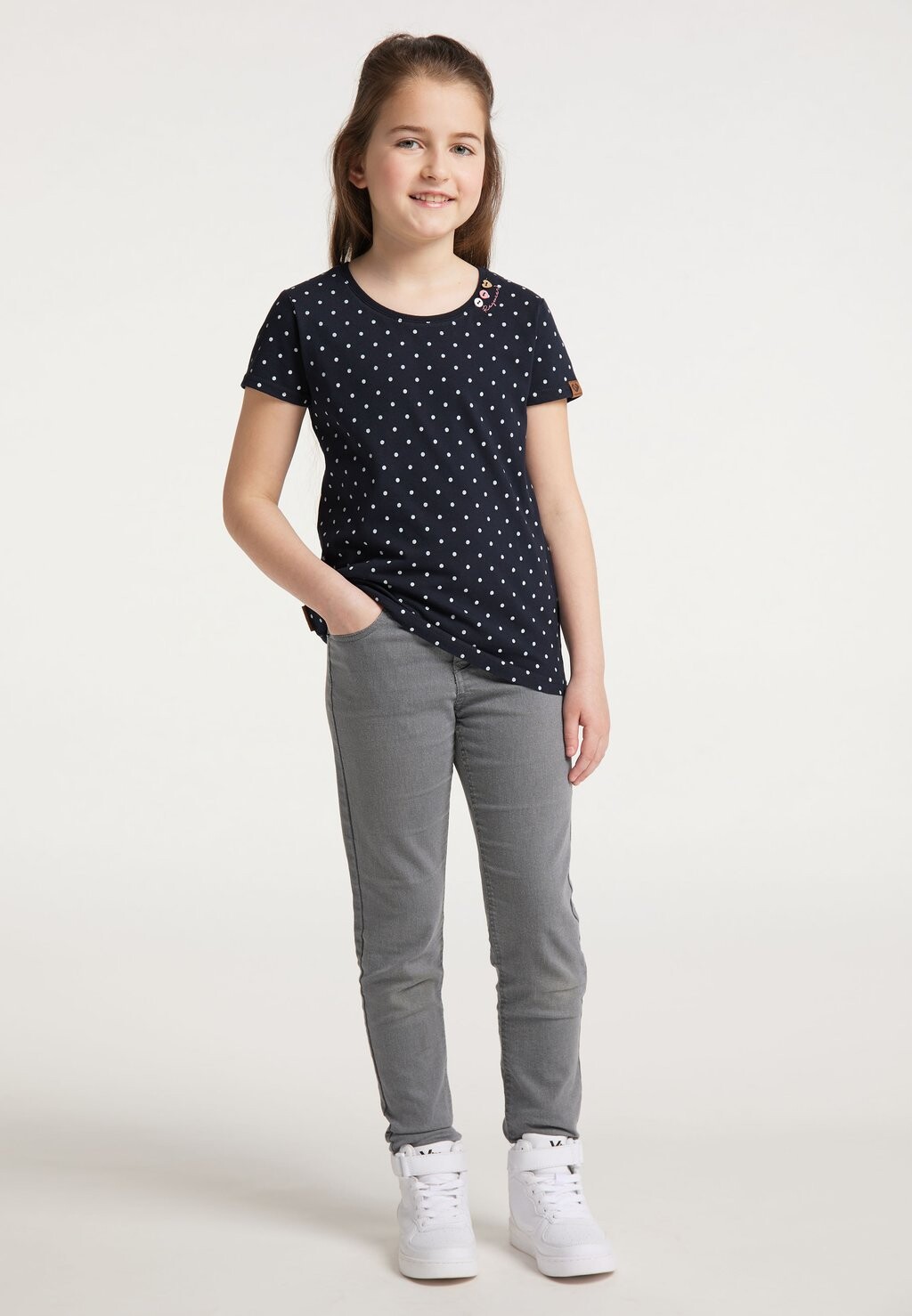 

Футболка с принтом VIOLKA DOTS Ragwear, цвет navy